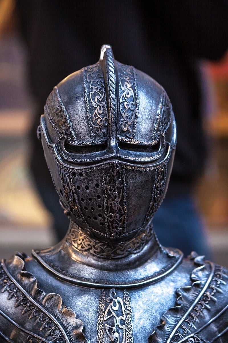 Medieval-inspired Groom Attire